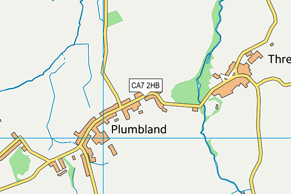 CA7 2HB map - OS VectorMap District (Ordnance Survey)