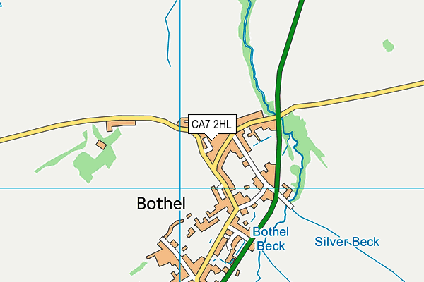 CA7 2HL map - OS VectorMap District (Ordnance Survey)