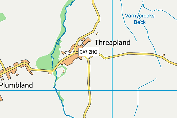 CA7 2HQ map - OS VectorMap District (Ordnance Survey)