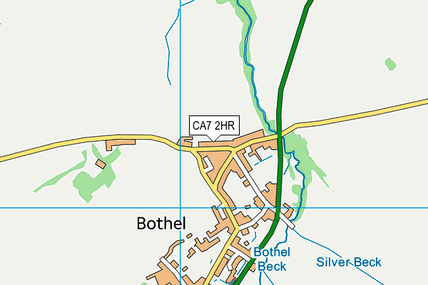 CA7 2HR map - OS VectorMap District (Ordnance Survey)