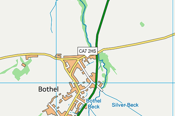 CA7 2HS map - OS VectorMap District (Ordnance Survey)