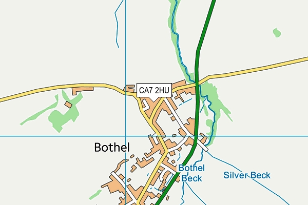 CA7 2HU map - OS VectorMap District (Ordnance Survey)