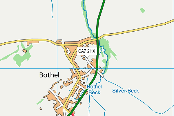 CA7 2HX map - OS VectorMap District (Ordnance Survey)