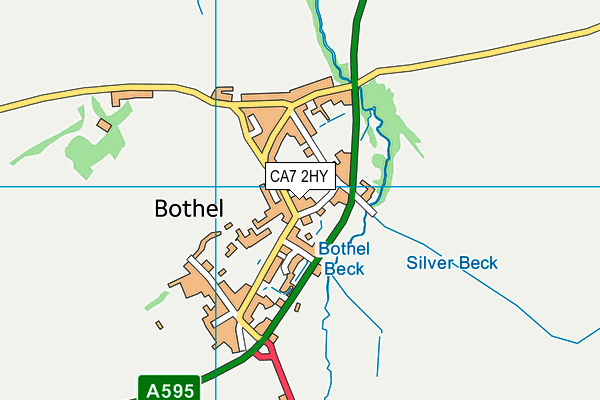 CA7 2HY map - OS VectorMap District (Ordnance Survey)