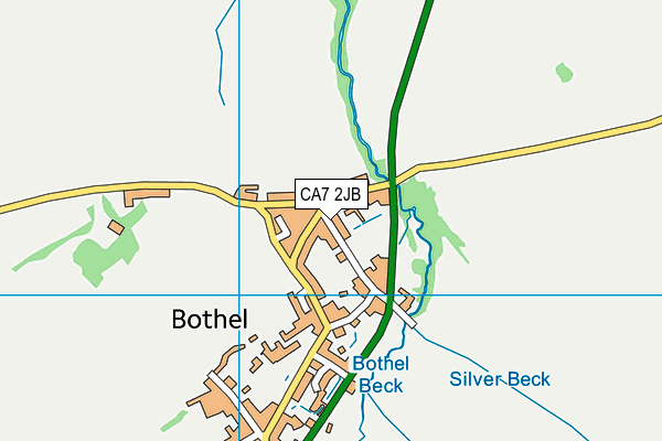 CA7 2JB map - OS VectorMap District (Ordnance Survey)