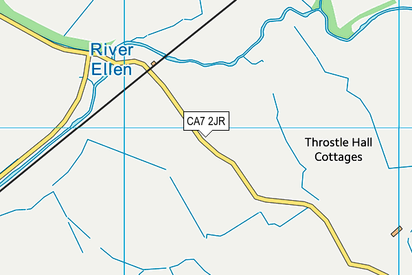 CA7 2JR map - OS VectorMap District (Ordnance Survey)