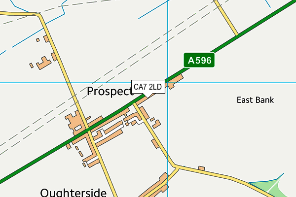 CA7 2LD map - OS VectorMap District (Ordnance Survey)