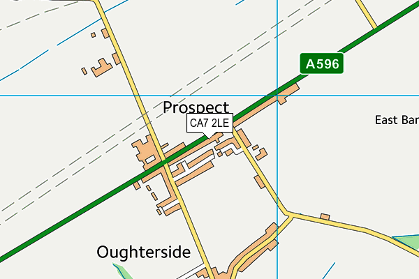 CA7 2LE map - OS VectorMap District (Ordnance Survey)