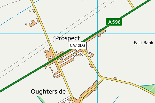 CA7 2LG map - OS VectorMap District (Ordnance Survey)