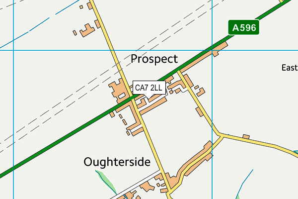 CA7 2LL map - OS VectorMap District (Ordnance Survey)