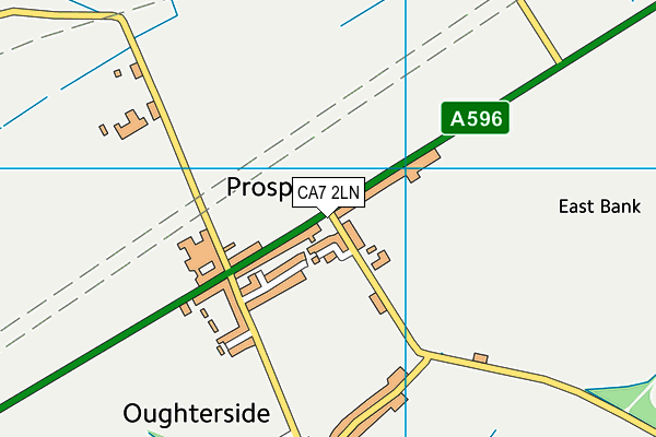 CA7 2LN map - OS VectorMap District (Ordnance Survey)