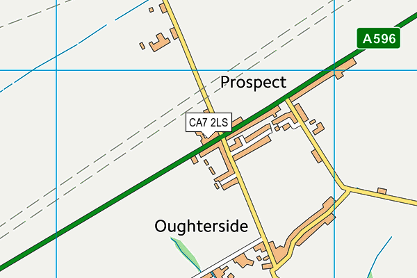 CA7 2LS map - OS VectorMap District (Ordnance Survey)