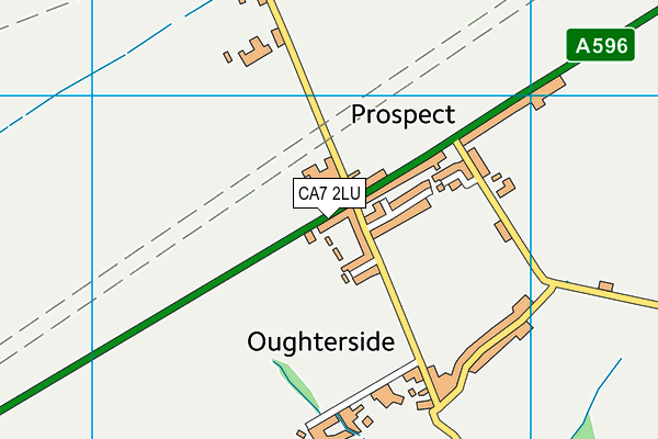 CA7 2LU map - OS VectorMap District (Ordnance Survey)