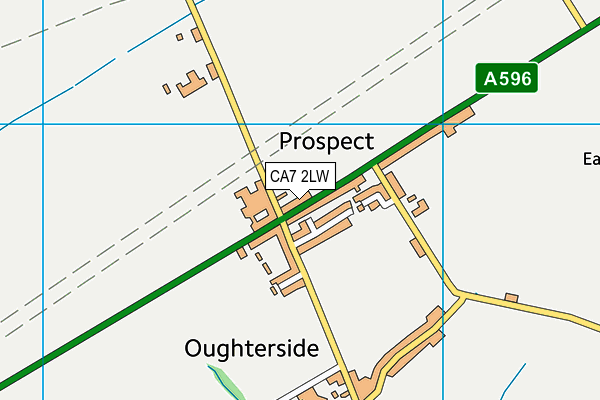 CA7 2LW map - OS VectorMap District (Ordnance Survey)
