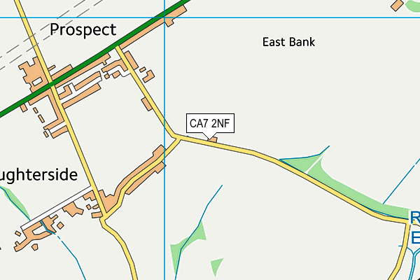 CA7 2NF map - OS VectorMap District (Ordnance Survey)