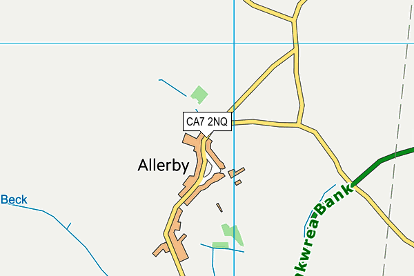 CA7 2NQ map - OS VectorMap District (Ordnance Survey)