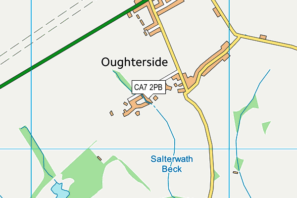 CA7 2PB map - OS VectorMap District (Ordnance Survey)