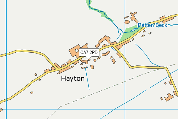 CA7 2PD map - OS VectorMap District (Ordnance Survey)