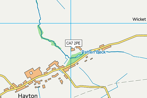 CA7 2PE map - OS VectorMap District (Ordnance Survey)