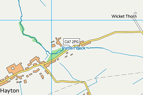 CA7 2PG map - OS VectorMap District (Ordnance Survey)