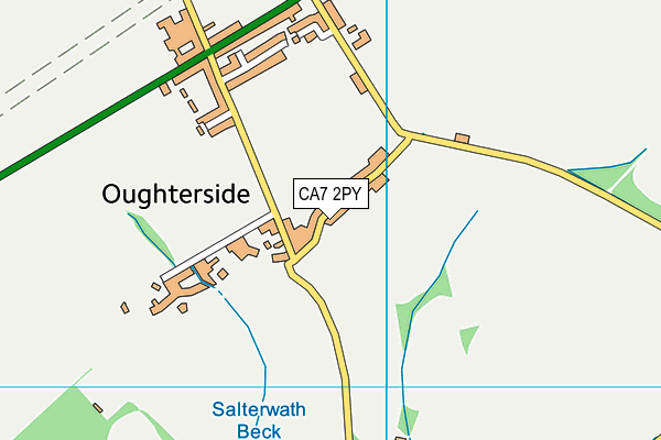 Oughterside Primary School map (CA7 2PY) - OS VectorMap District (Ordnance Survey)