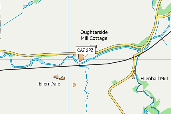 CA7 2PZ map - OS VectorMap District (Ordnance Survey)