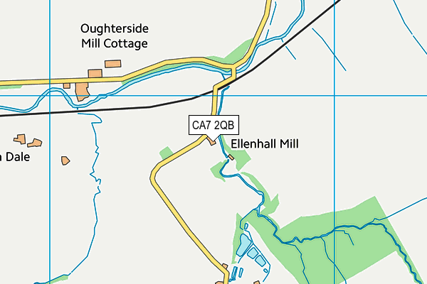 CA7 2QB map - OS VectorMap District (Ordnance Survey)