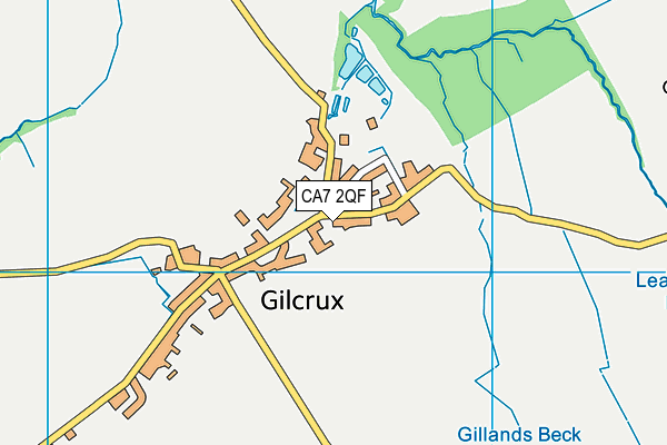 CA7 2QF map - OS VectorMap District (Ordnance Survey)