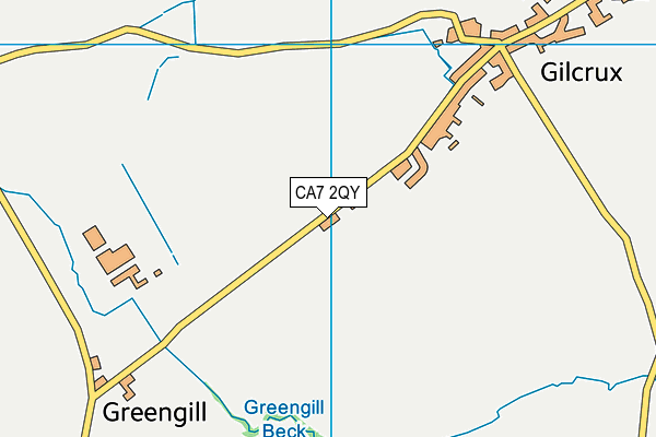 CA7 2QY map - OS VectorMap District (Ordnance Survey)