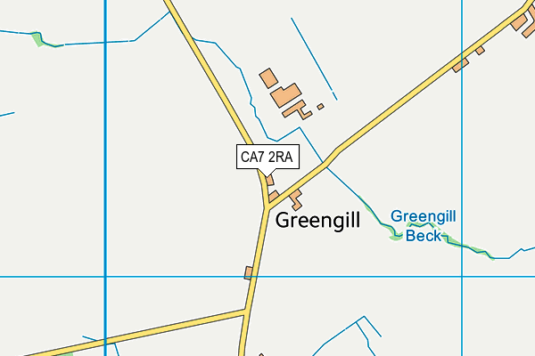CA7 2RA map - OS VectorMap District (Ordnance Survey)