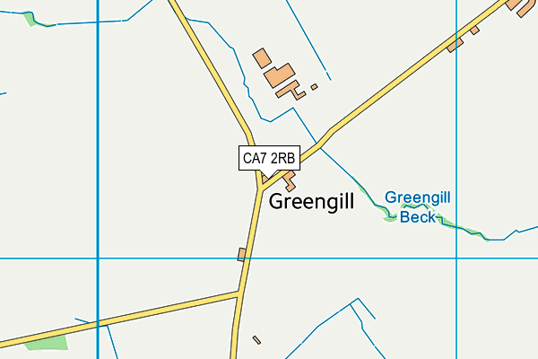 CA7 2RB map - OS VectorMap District (Ordnance Survey)