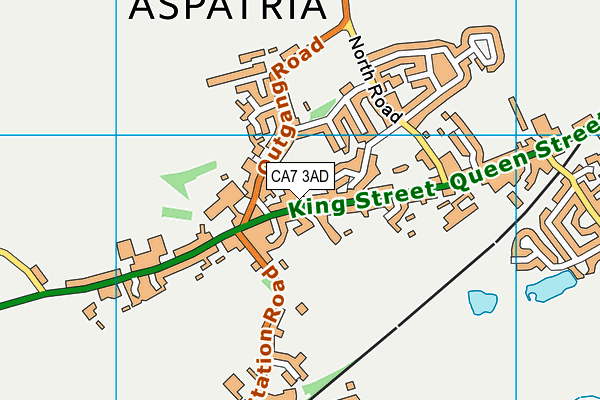 CA7 3AD map - OS VectorMap District (Ordnance Survey)