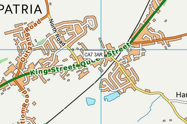 CA7 3AR map - OS VectorMap District (Ordnance Survey)