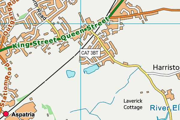 CA7 3BT map - OS VectorMap District (Ordnance Survey)