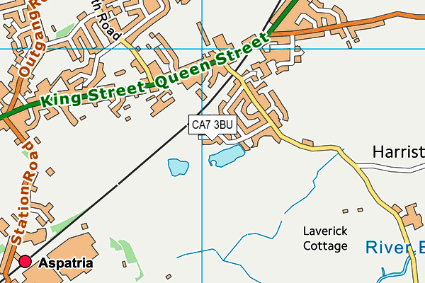 CA7 3BU map - OS VectorMap District (Ordnance Survey)