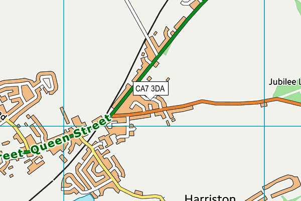 CA7 3DA map - OS VectorMap District (Ordnance Survey)