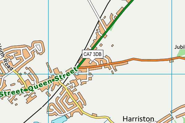 CA7 3DB map - OS VectorMap District (Ordnance Survey)