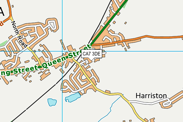 CA7 3DE map - OS VectorMap District (Ordnance Survey)