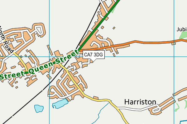 CA7 3DG map - OS VectorMap District (Ordnance Survey)