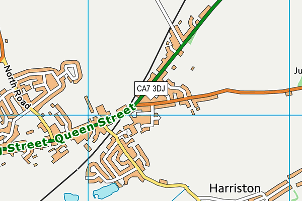 CA7 3DJ map - OS VectorMap District (Ordnance Survey)