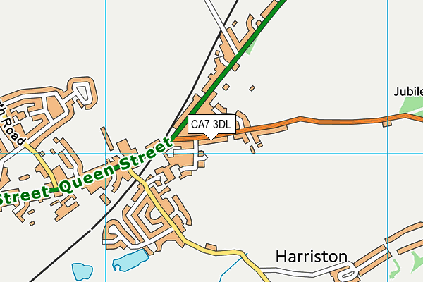 CA7 3DL map - OS VectorMap District (Ordnance Survey)