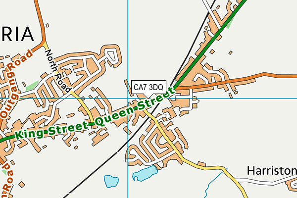 CA7 3DQ map - OS VectorMap District (Ordnance Survey)