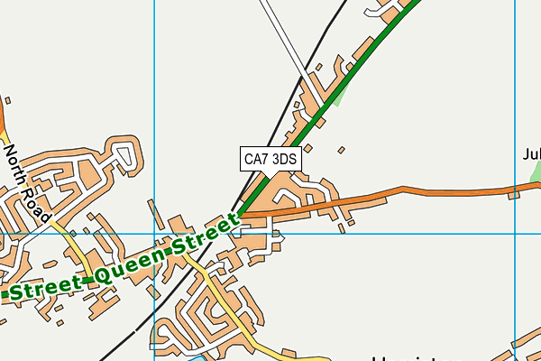 CA7 3DS map - OS VectorMap District (Ordnance Survey)