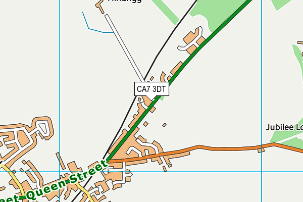 CA7 3DT map - OS VectorMap District (Ordnance Survey)