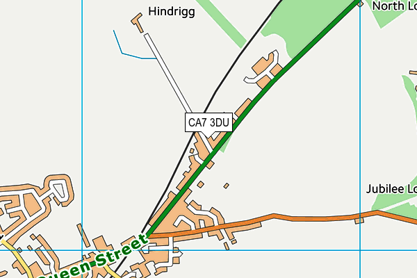 CA7 3DU map - OS VectorMap District (Ordnance Survey)