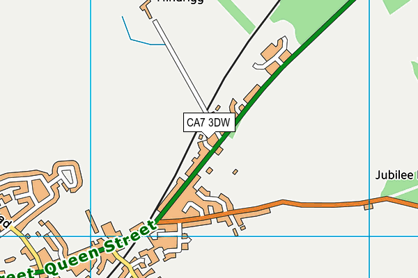 CA7 3DW map - OS VectorMap District (Ordnance Survey)