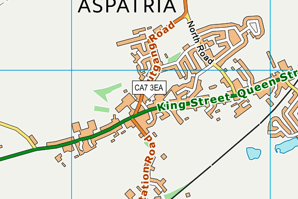 CA7 3EA map - OS VectorMap District (Ordnance Survey)