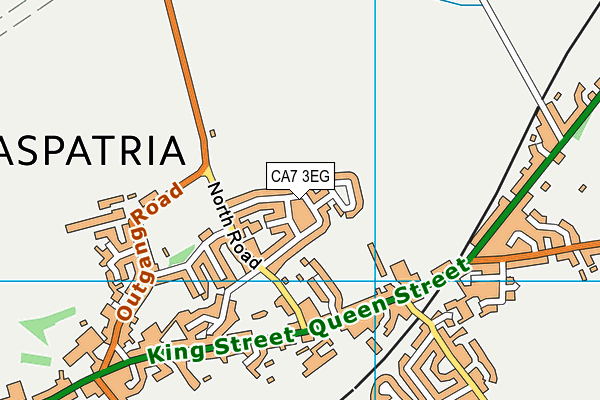 CA7 3EG map - OS VectorMap District (Ordnance Survey)