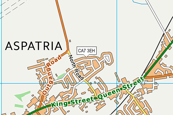 CA7 3EH map - OS VectorMap District (Ordnance Survey)