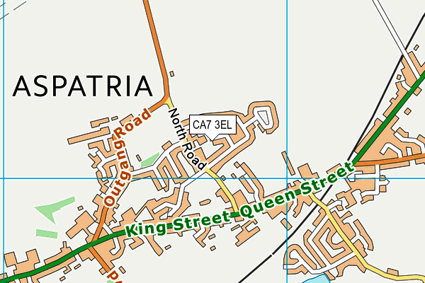 CA7 3EL map - OS VectorMap District (Ordnance Survey)